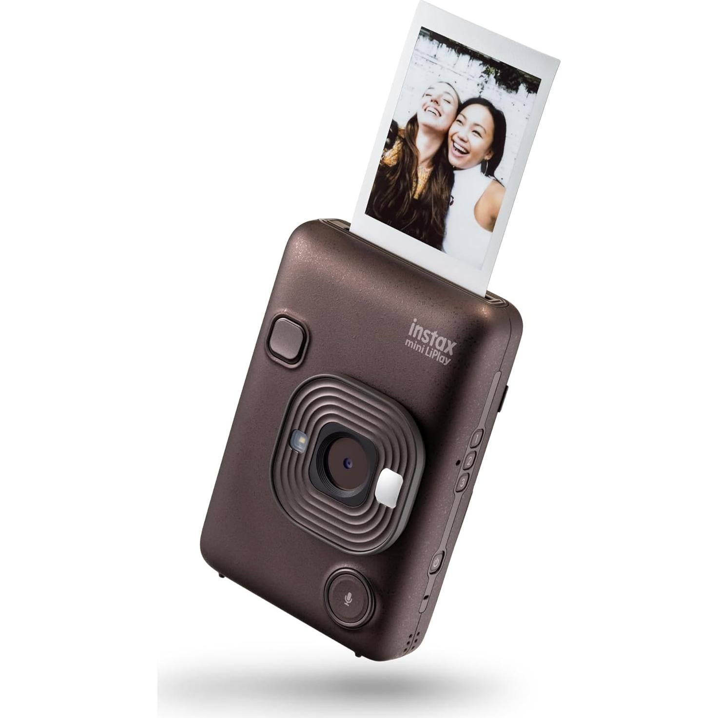 Cámara Instantánea Híbrida Fujifilm INSTAX Mini LIPLAY - Bronce
