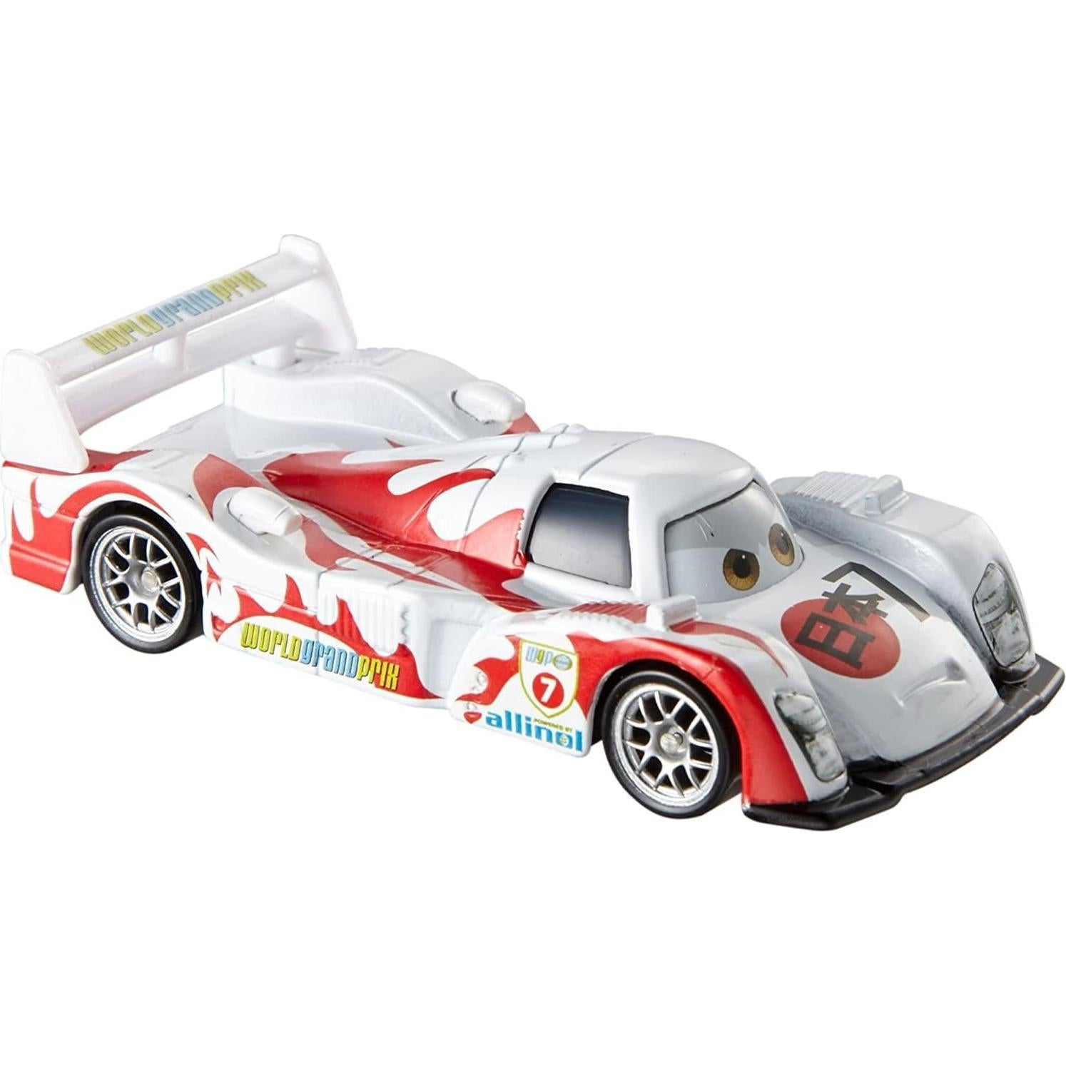 Auto de colección Disney Cars Shu Todoroki 1:55 Mattel
