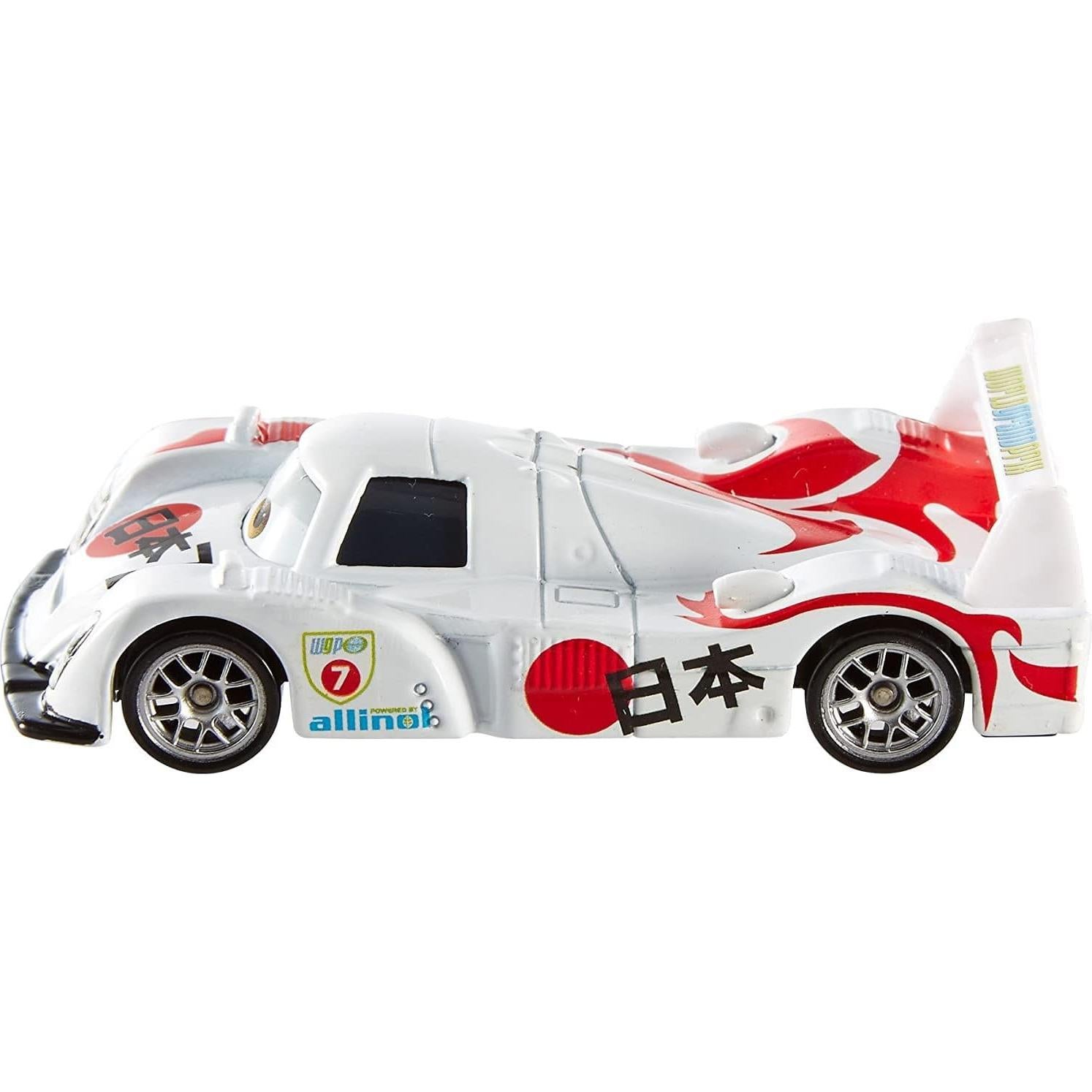Auto de colección Disney Cars Shu Todoroki 1:55 Mattel