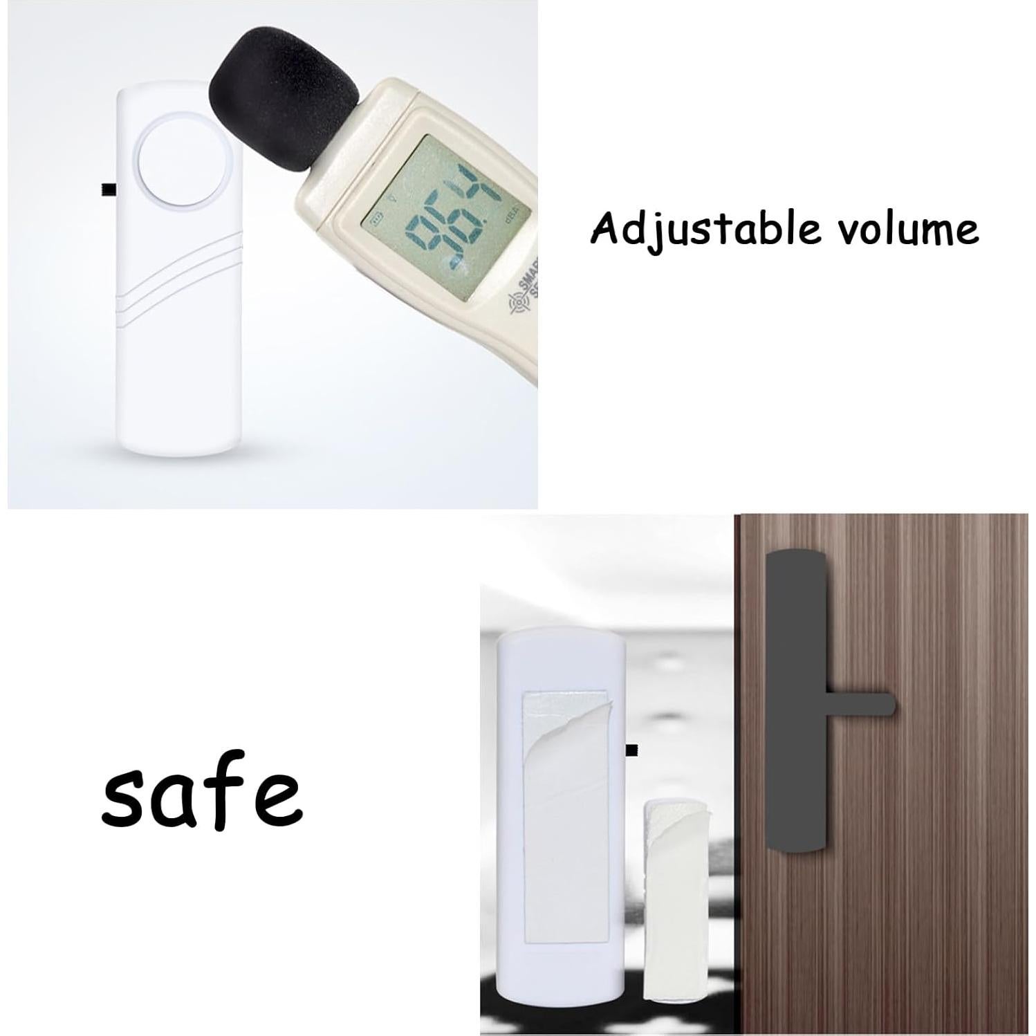 Alarma de Puerta y Ventana Alovexiong 90 dB 2 Pcs Seguridad