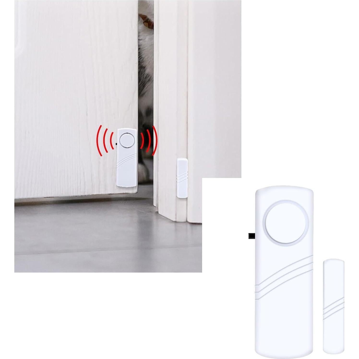 Alarma de Puerta y Ventana Alovexiong 90 dB 2 Pcs Seguridad