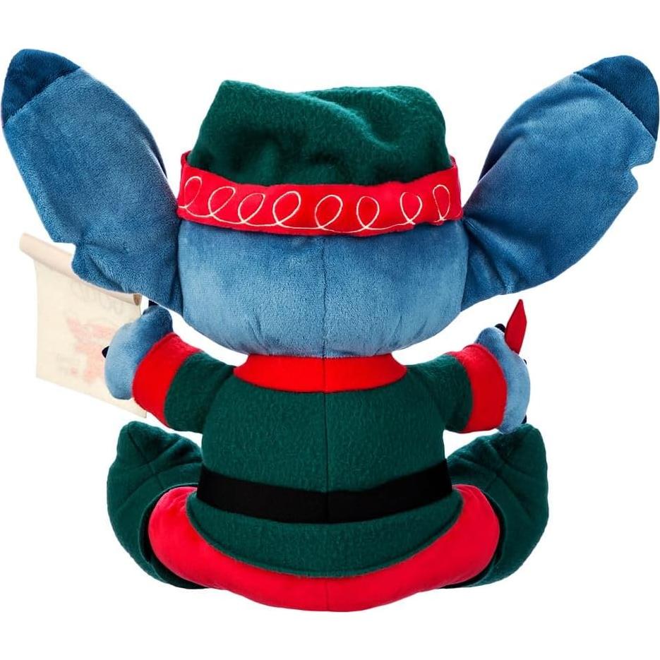 Disney Store Official Holiday Plush – Stitch Stuffed Animals with Embroidered Details, Plush Sculpting Christmas Collection Soft Toys. Suitable for All Ages.