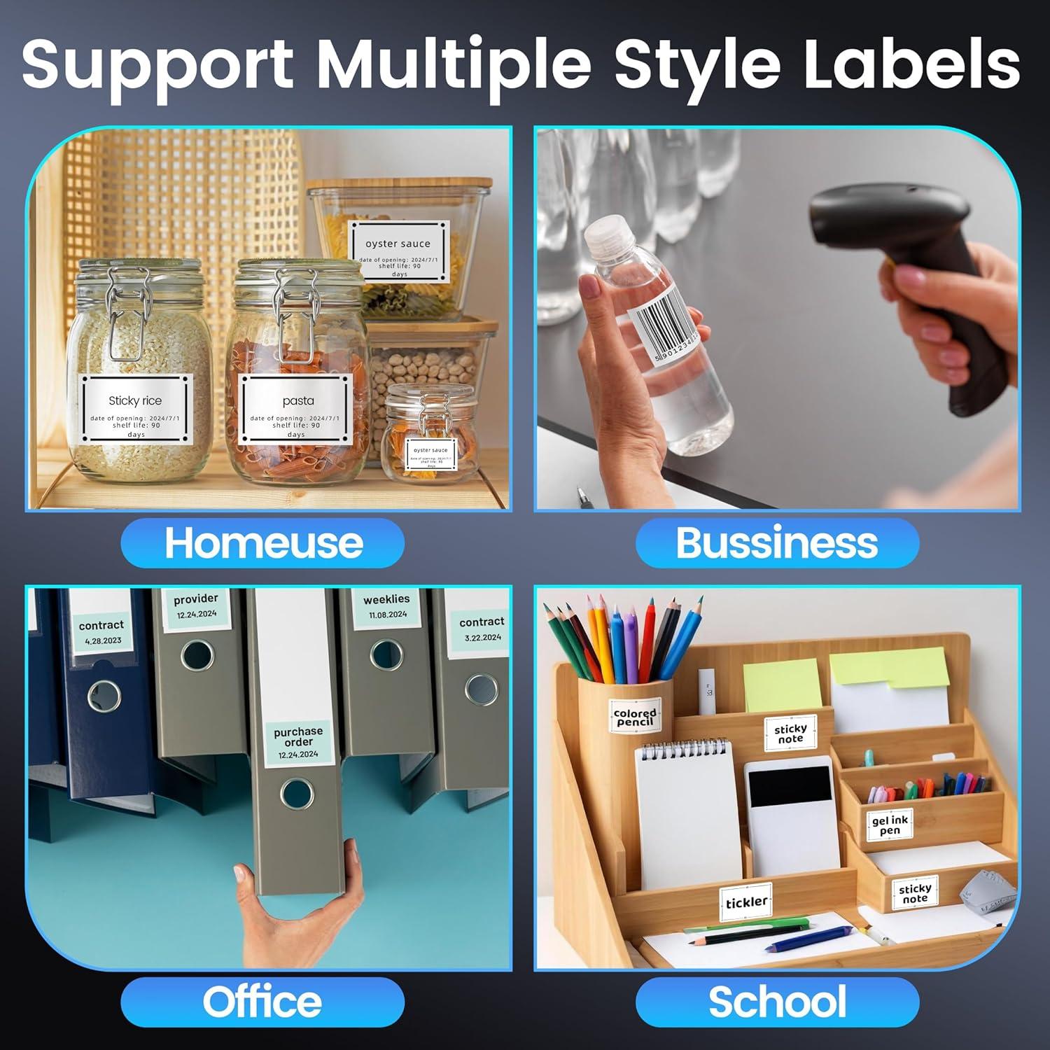 Impresora de Etiquetas Phomemo M250 Portátil 2025 - 100 Etiquetas