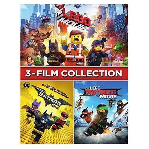 Colección de Películas de Lego Blu-ray + 3 Figuras