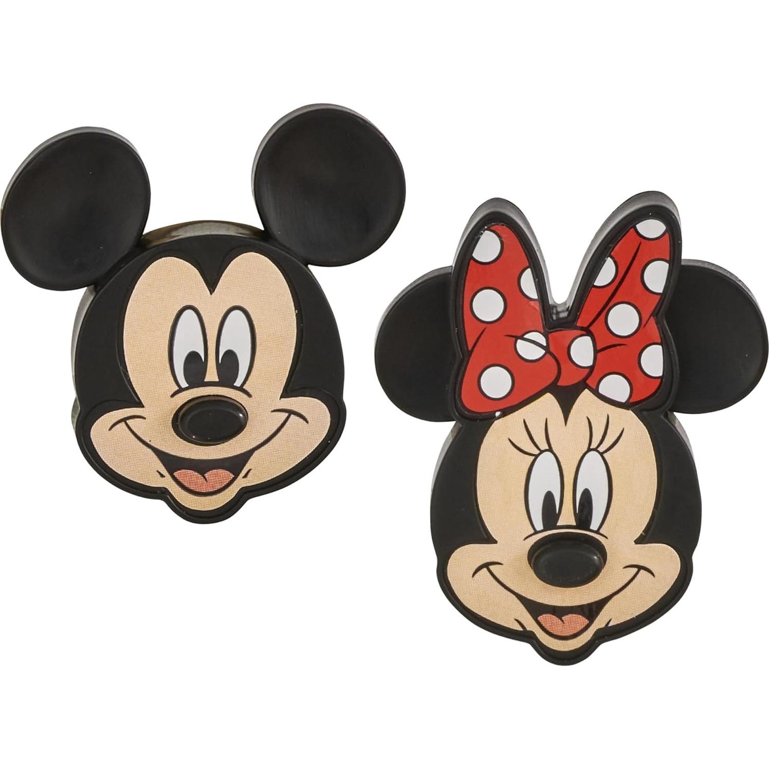 Anillos de Cupcake Mickey y Minnie Mouse DecoPac - 24 Piezas