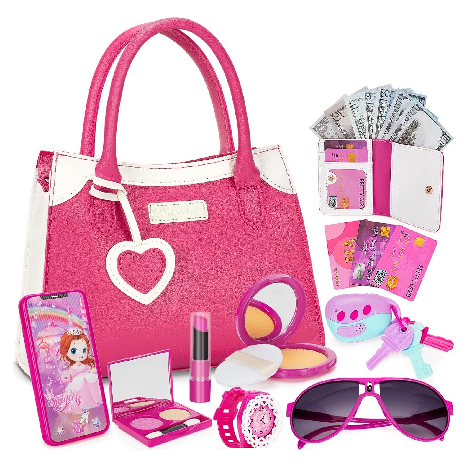 Bolso de Juguete Officygnet para Niña Rosa 22.6x17x7.6cm