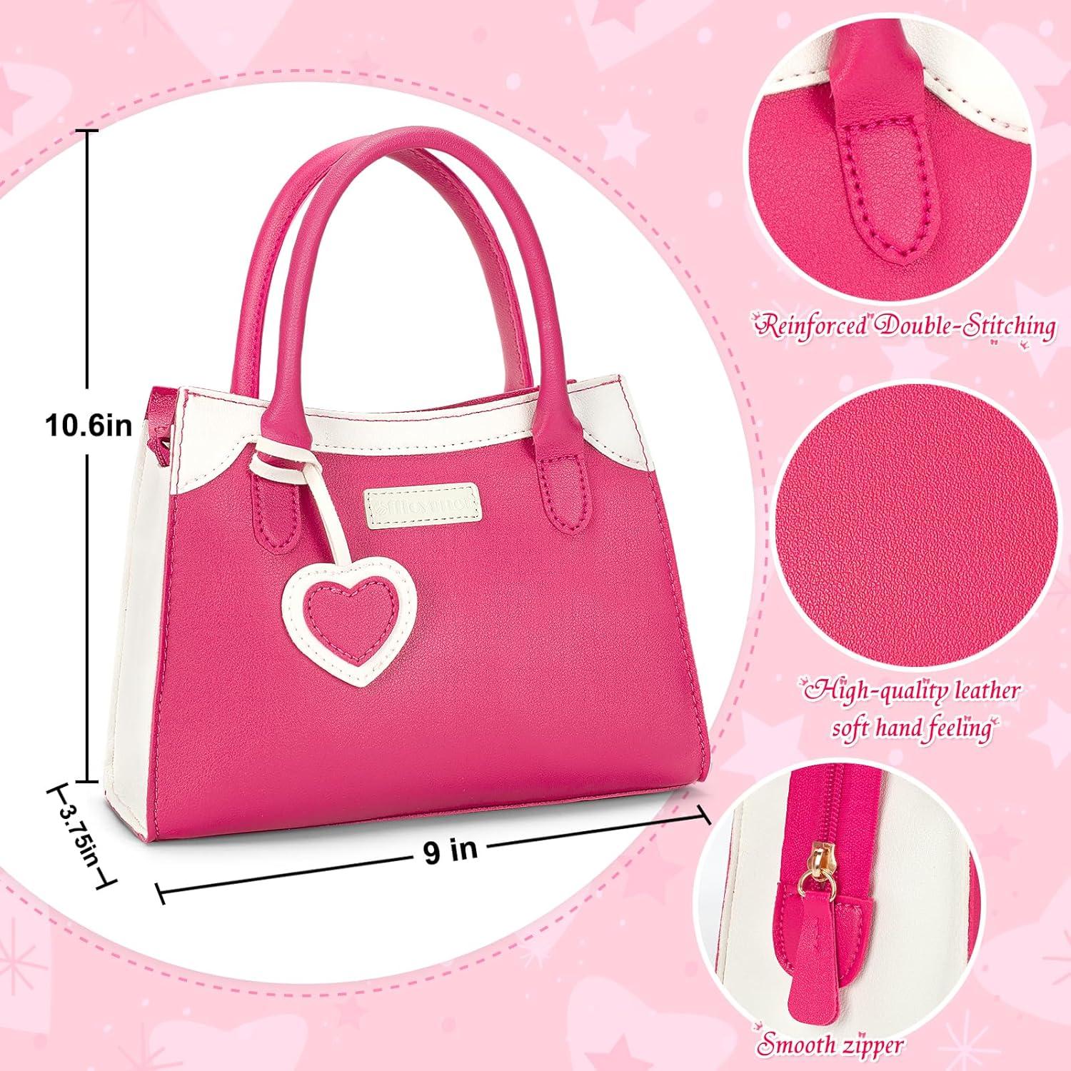 Bolso de Juguete Officygnet para Niña Rosa 22.6x17x7.6cm