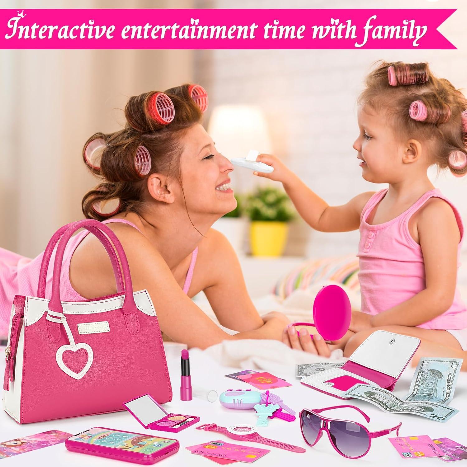 Bolso de Juguete Officygnet para Niña Rosa 22.6x17x7.6cm