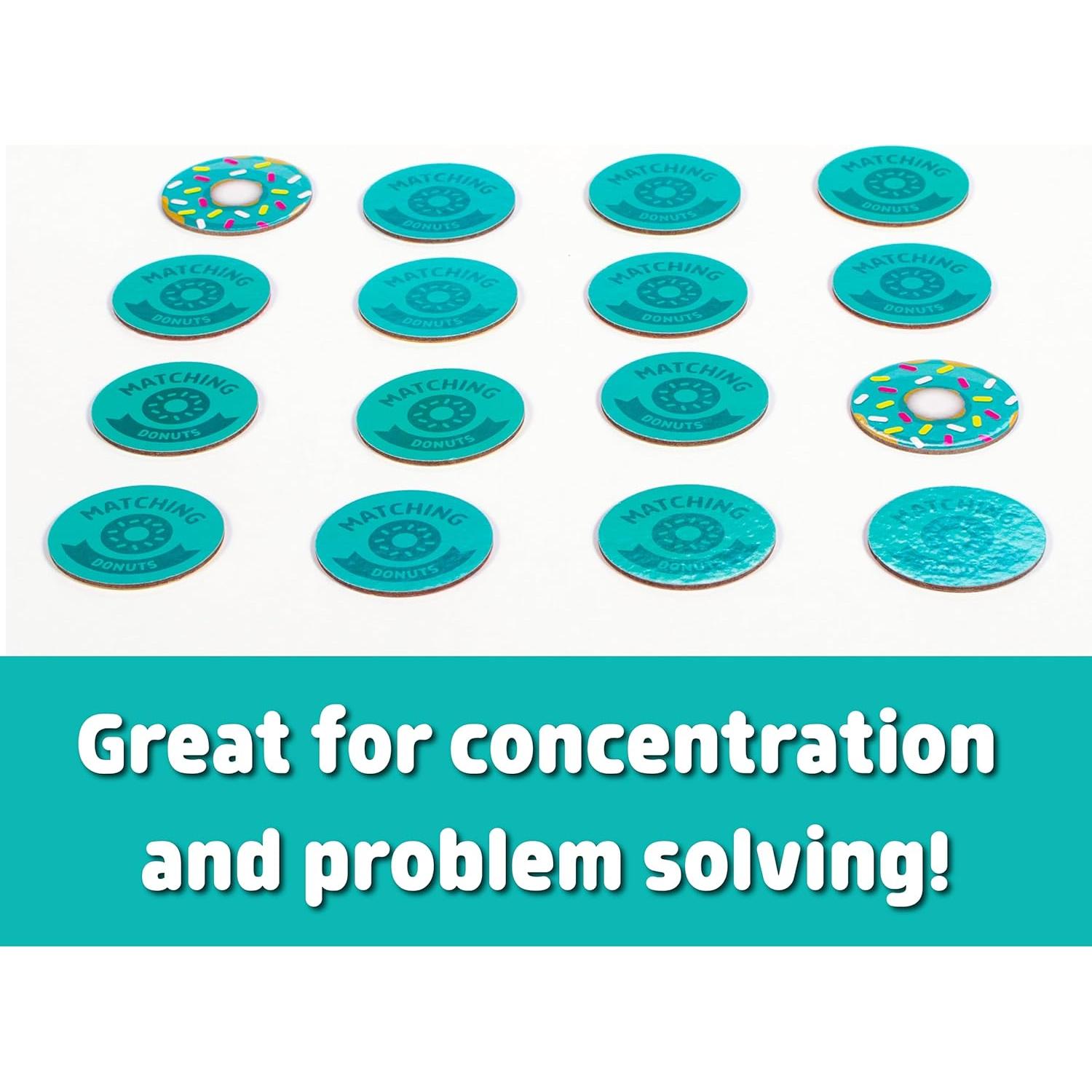 Juego de Emparejamiento Chuckle & Roar Donut - 52 Fichas