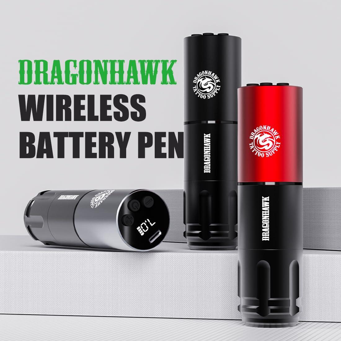 Kit de Tatuaje Completo Dragonhawk Inalámbrico para Principiantes