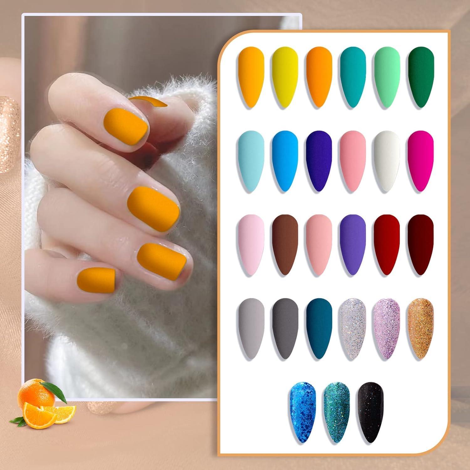 Set de Esmalte de Uñas en Gel JEWHITENY 30PCS 27 Colores