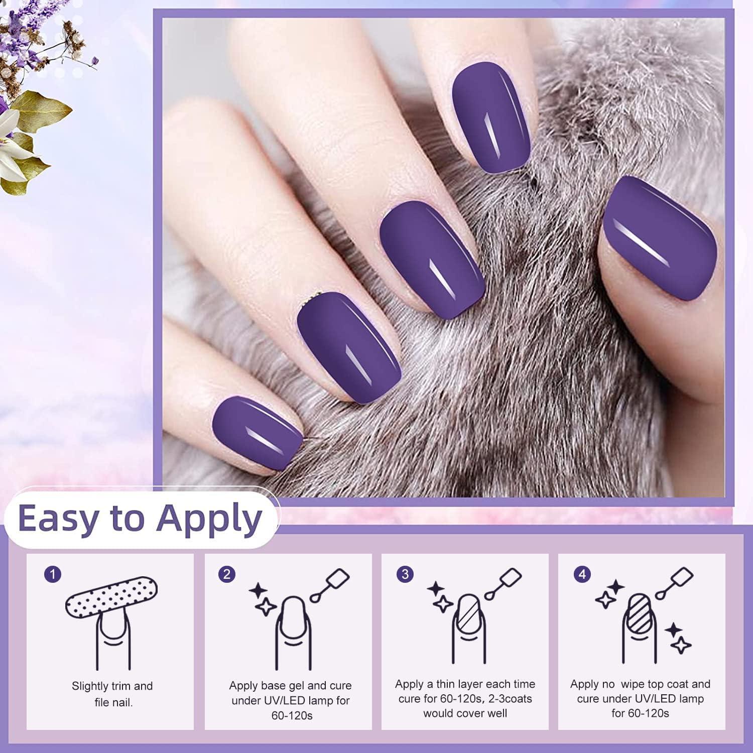 Set de Esmalte de Uñas en Gel JEWHITENY 30PCS 27 Colores