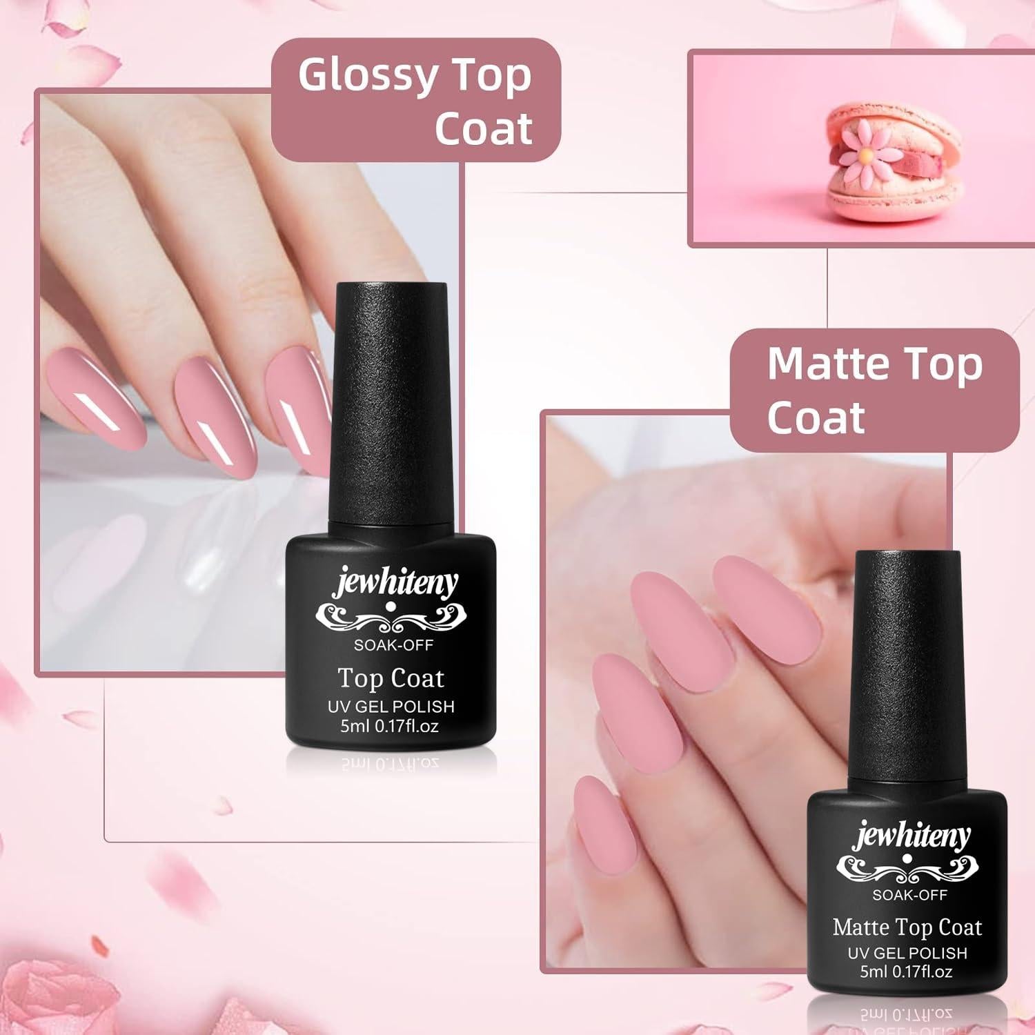 Set de Esmalte de Uñas en Gel JEWHITENY 30PCS 27 Colores