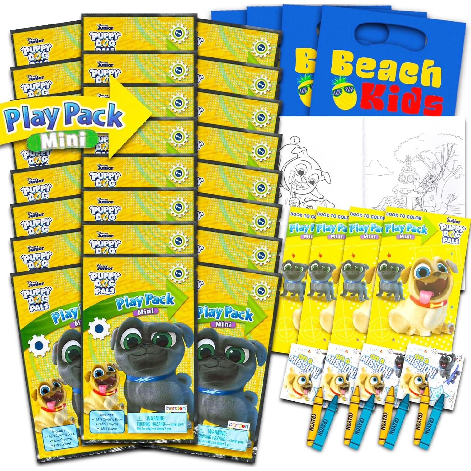 Conjunto de Fiesta Mini Puppy Dog Pals - 24 Paquetes de Juego
