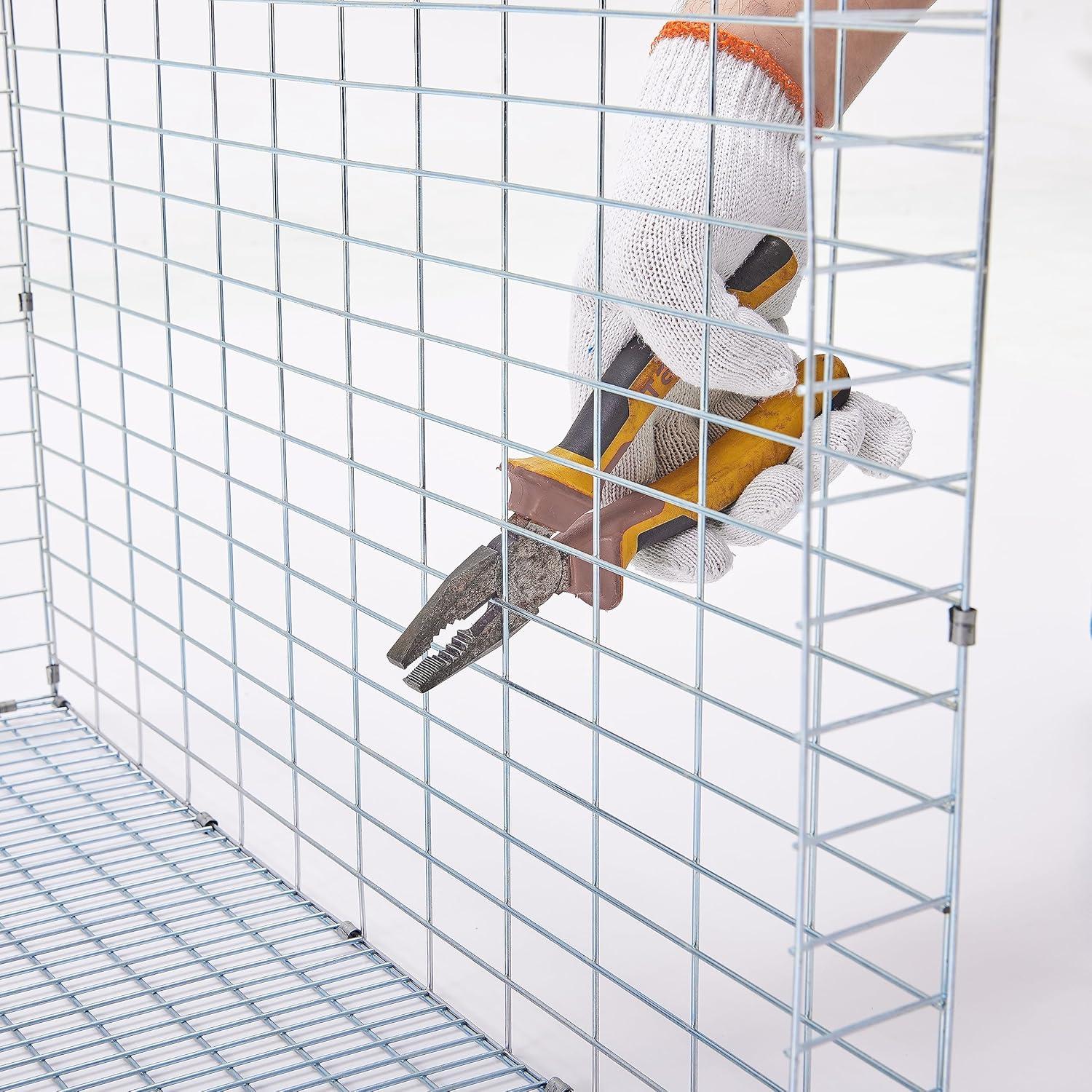 Comedero Metálico para Animales Pequeños CounttyLivin 11.68 cm Verde