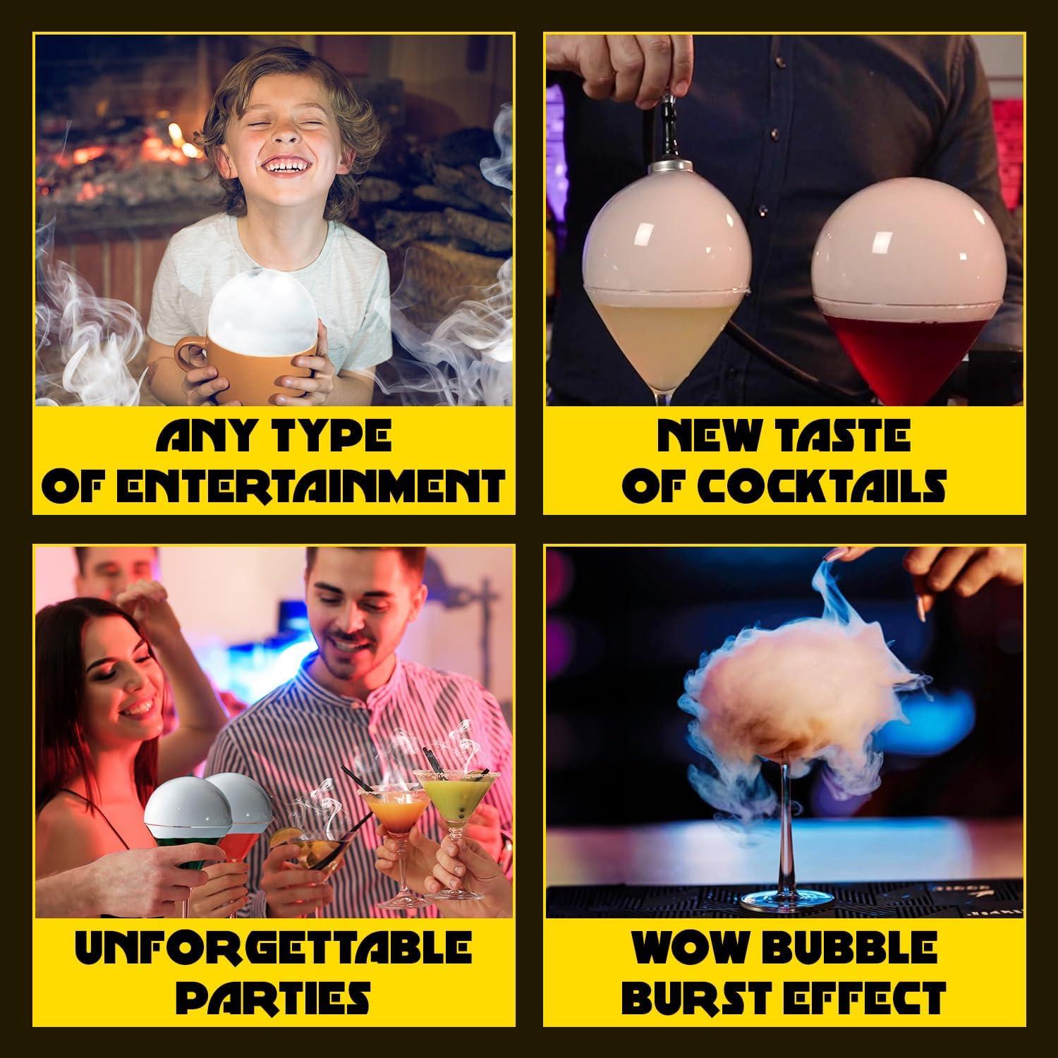 Mezcla de Burbujas para Cocktail Smoker Homia 240ml