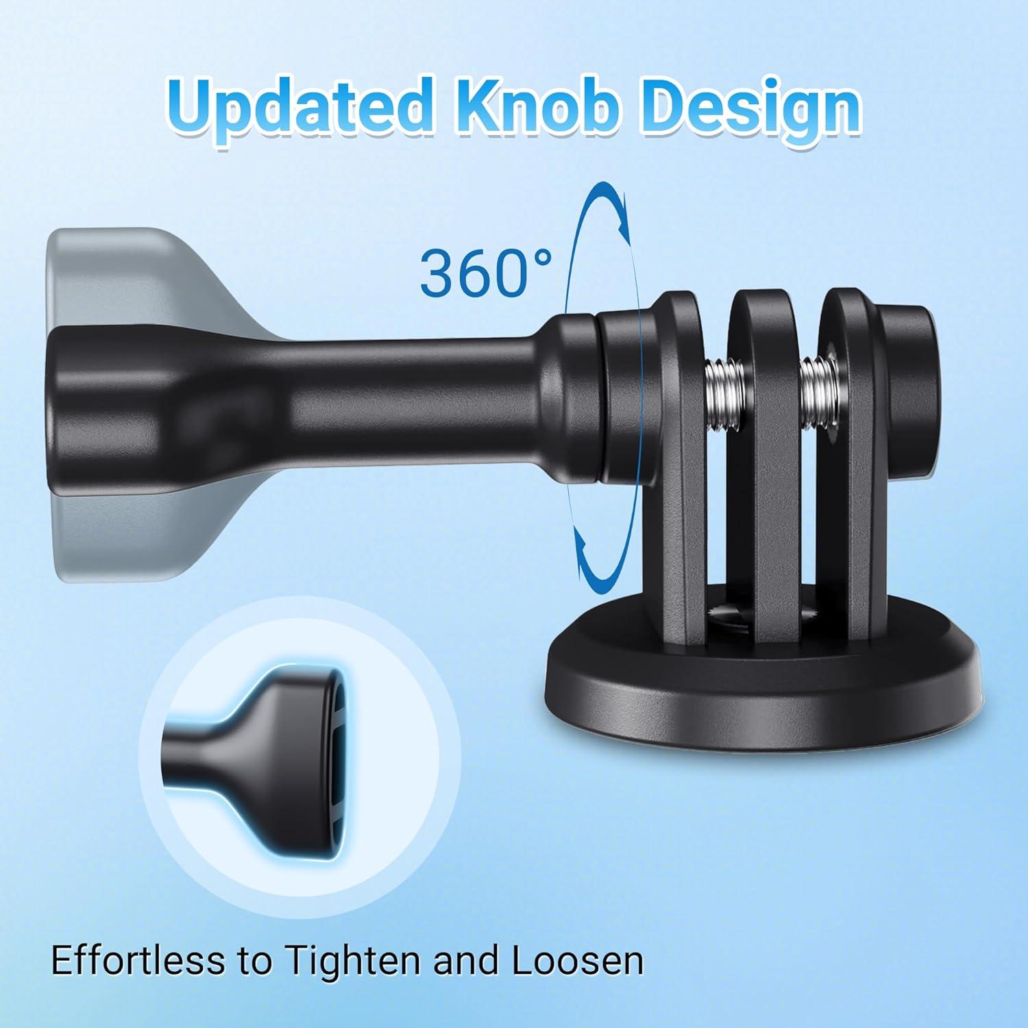 Adaptador de Montaje en Trípode JJC ACD-C1K3 para GoPro y Más