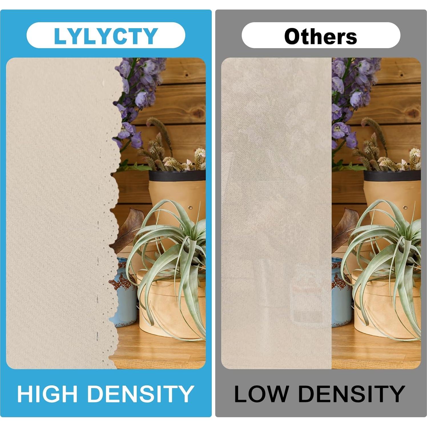 Beige Backdrop for Photoshoot, Professional Photo Backdrop Background Curtain for Product Photography，Portraits, Wedding, Party, Live Streaming Video Recording 5X7 FT (Background Only)