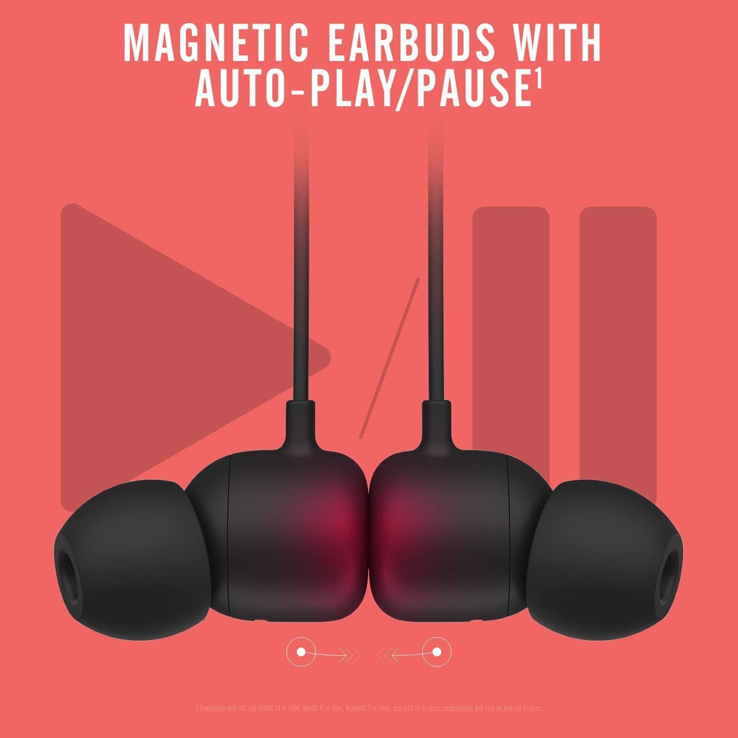Auriculares Inalámbricos Beats Flex - Bluetooth, 12 Horas, Negro