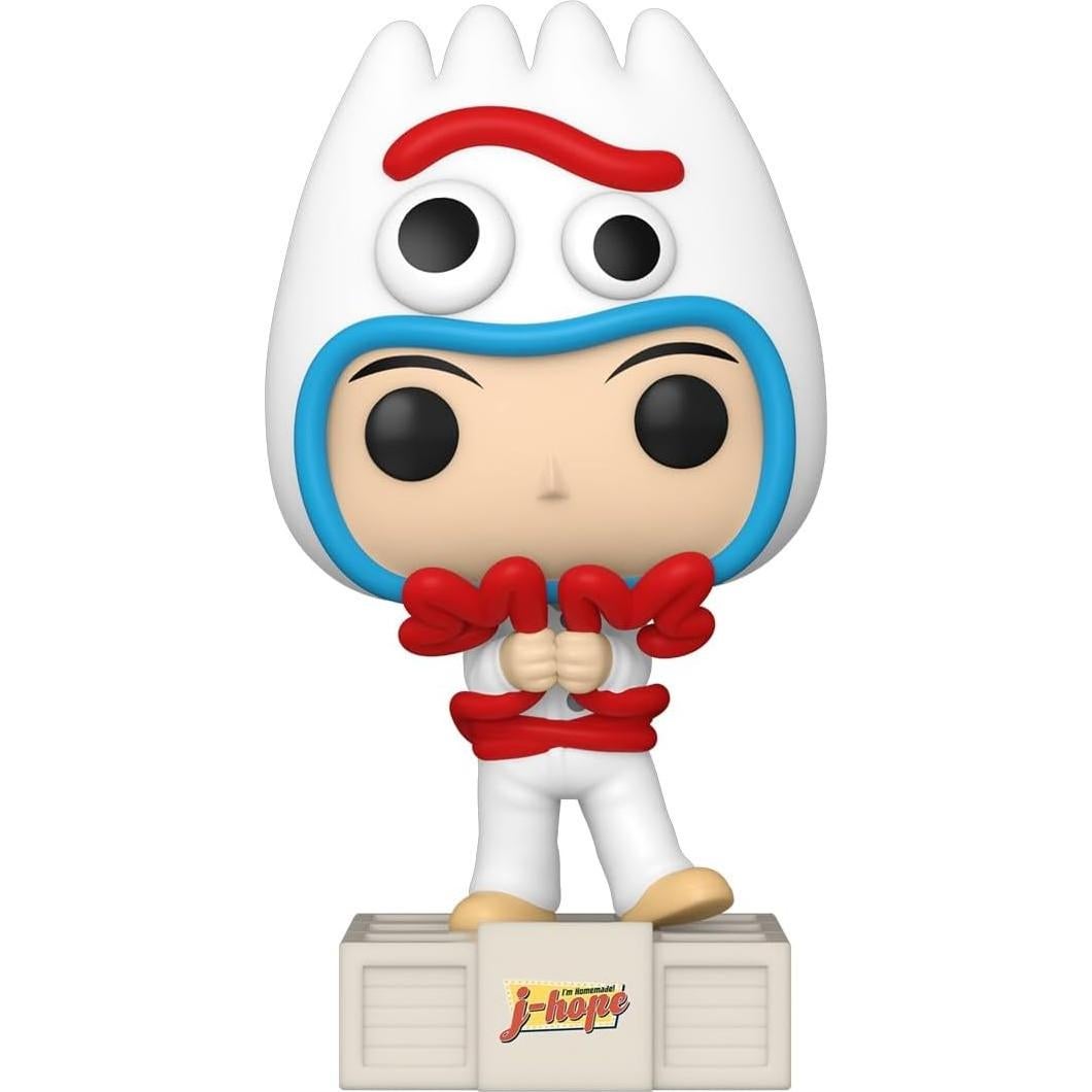 Figura de vinilo Funko Pop! J-Hope como Forky - Toy Story x BTS