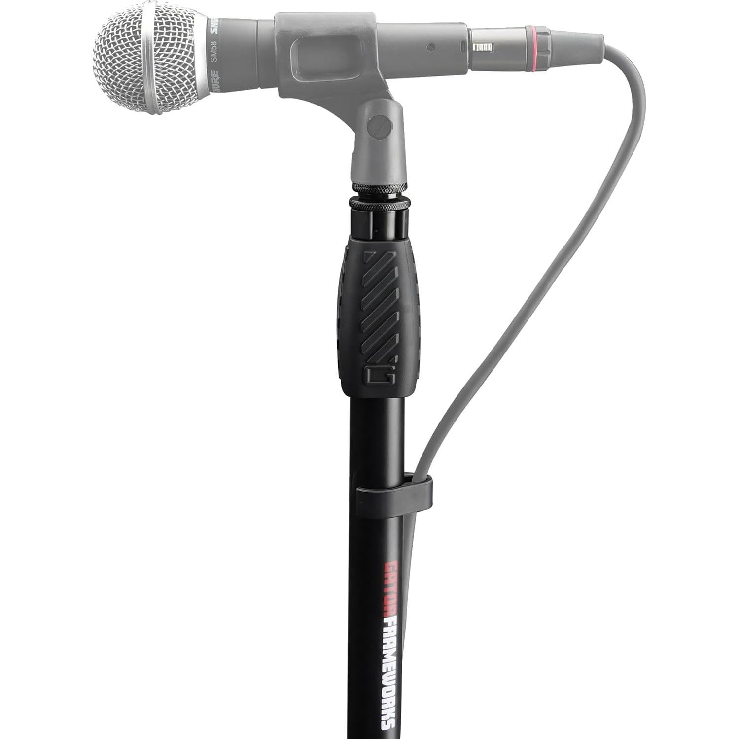 Soporte de Micrófono Gator Frameworks Base Ponderada 25.4 cm Ajustable