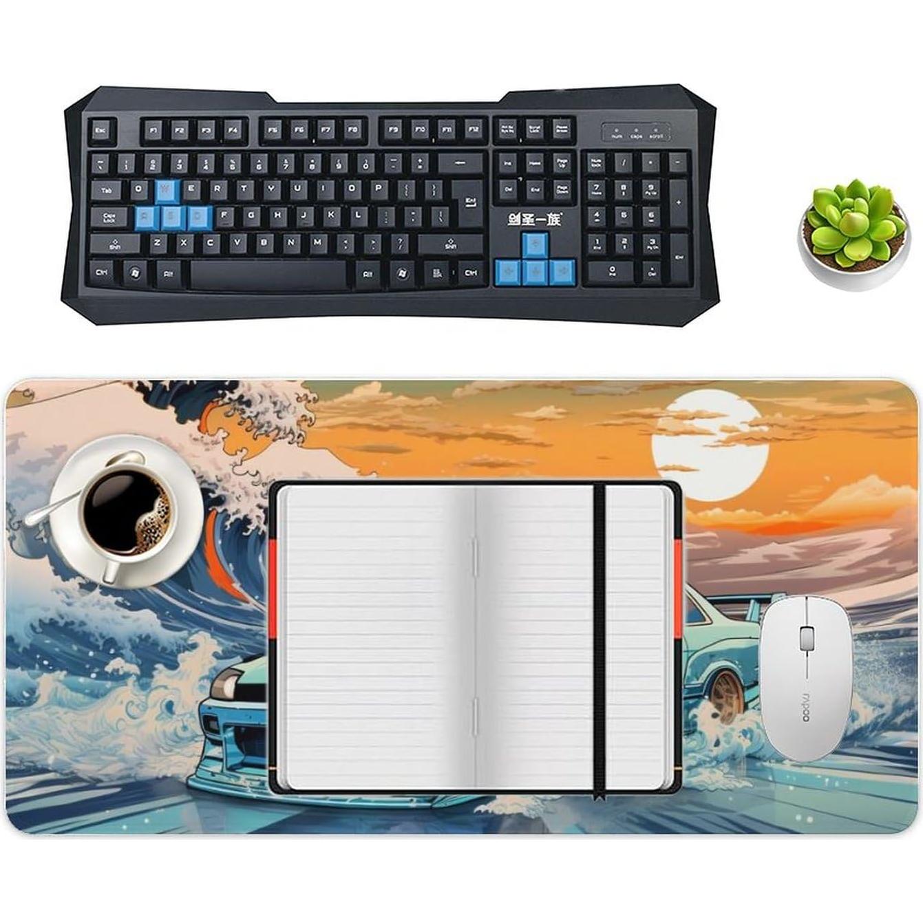 Alfombrilla de Escritorio Grande Josnmre JDM R33 30x60cm