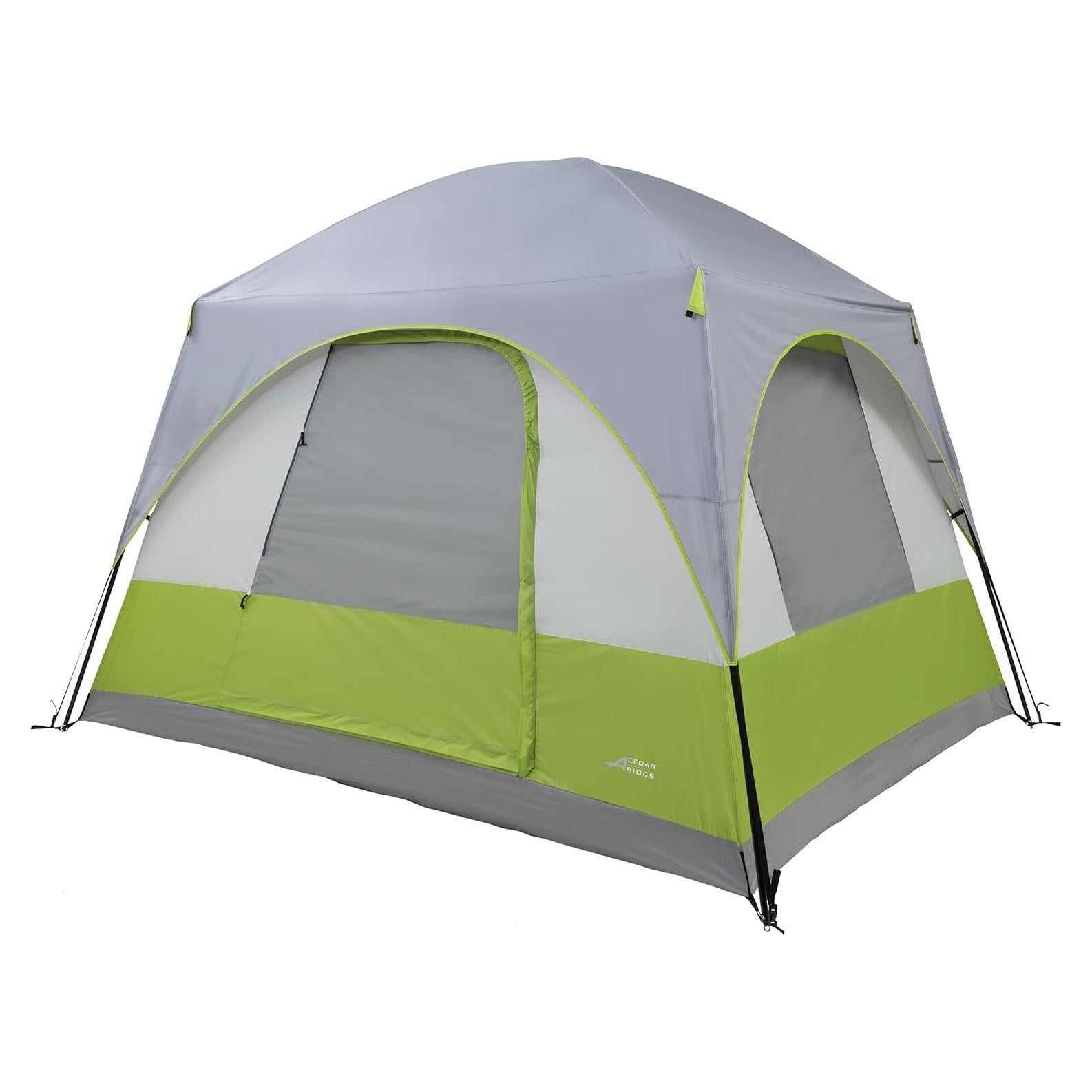Carpa de Camping Cedar Ridge Ironwood 5 Personas Gris/Cítrico