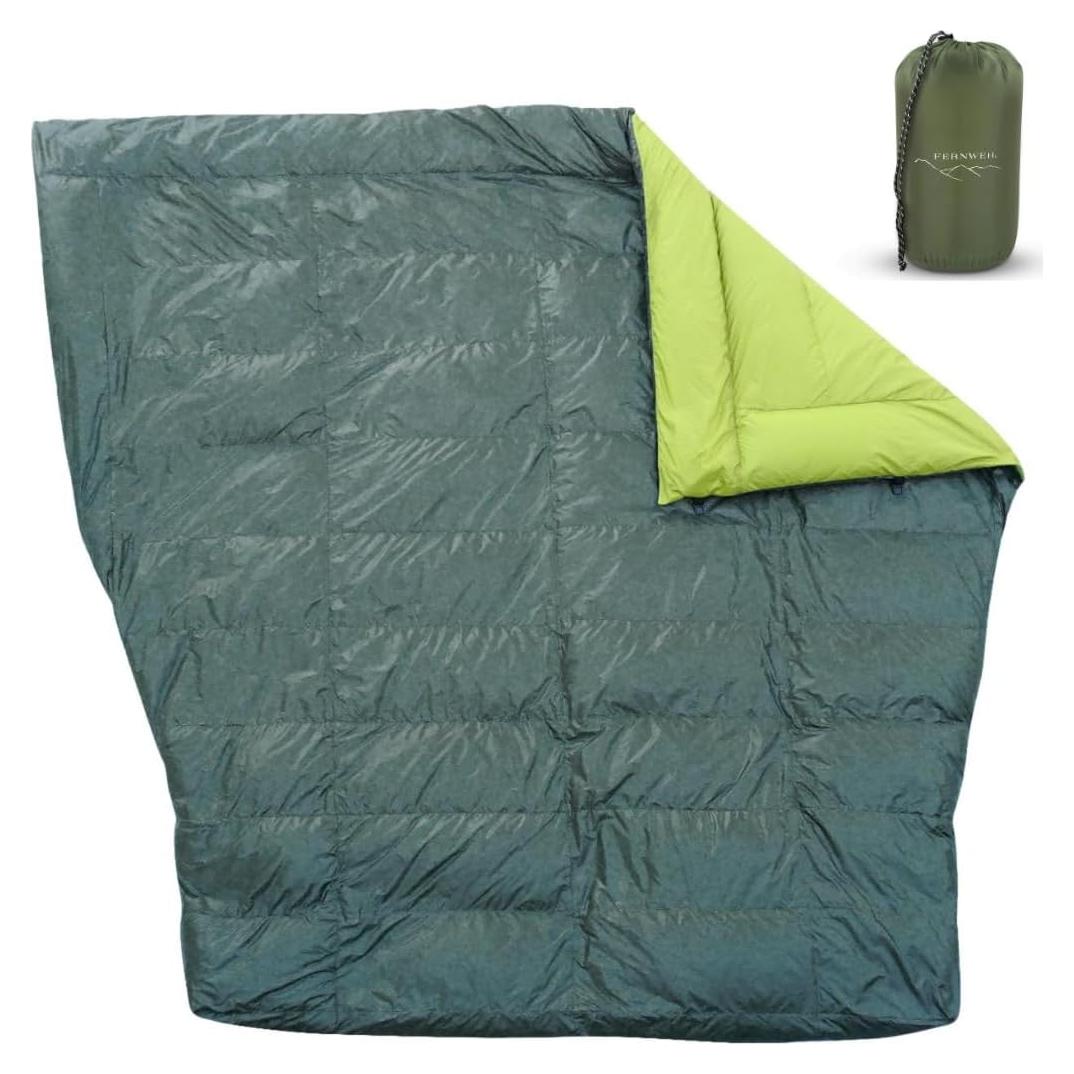 Saco de dormir ultraligero SENSORY4U 850 plumón 2 personas