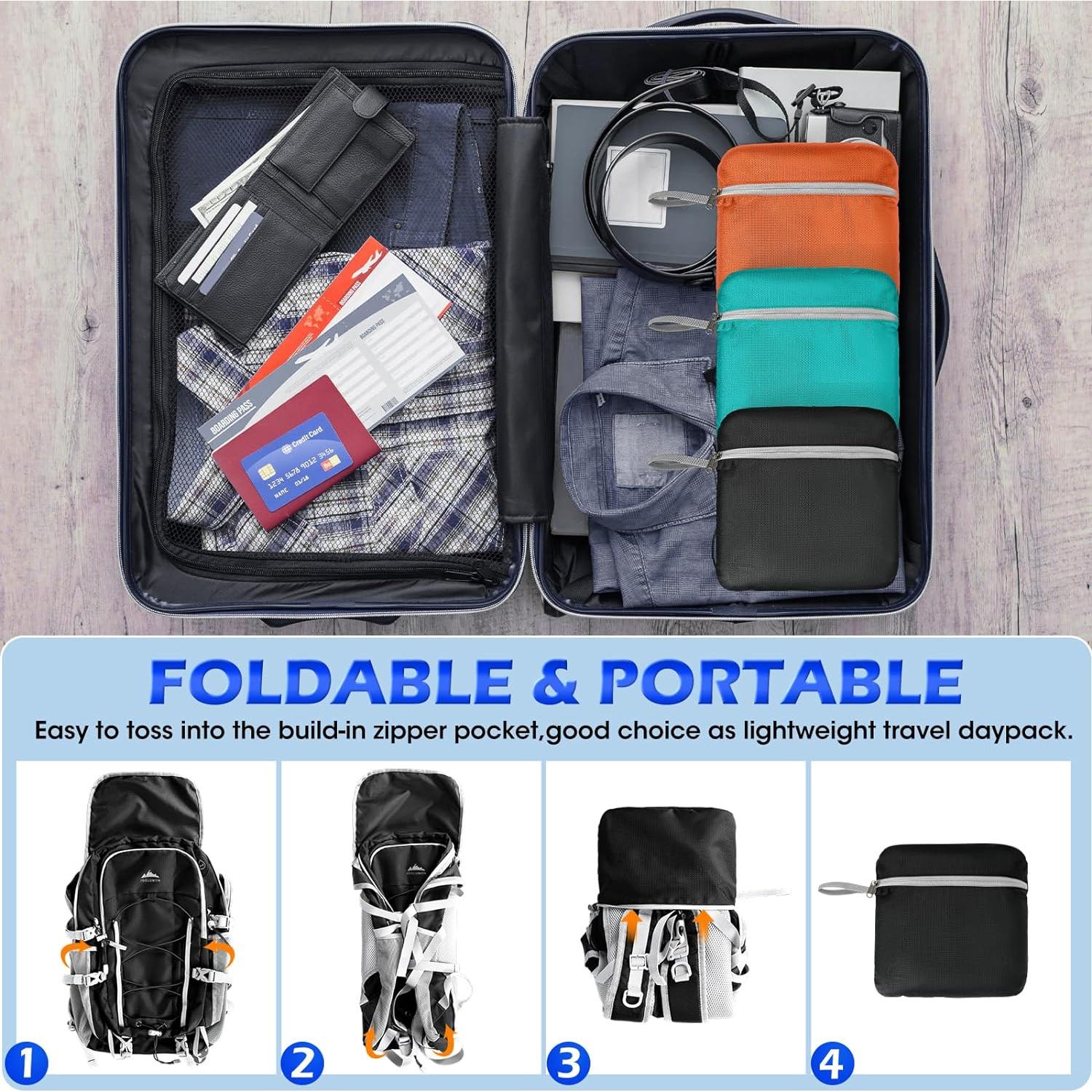 Mochila de Senderismo IGOLUMON 40L Impermeable Unisex