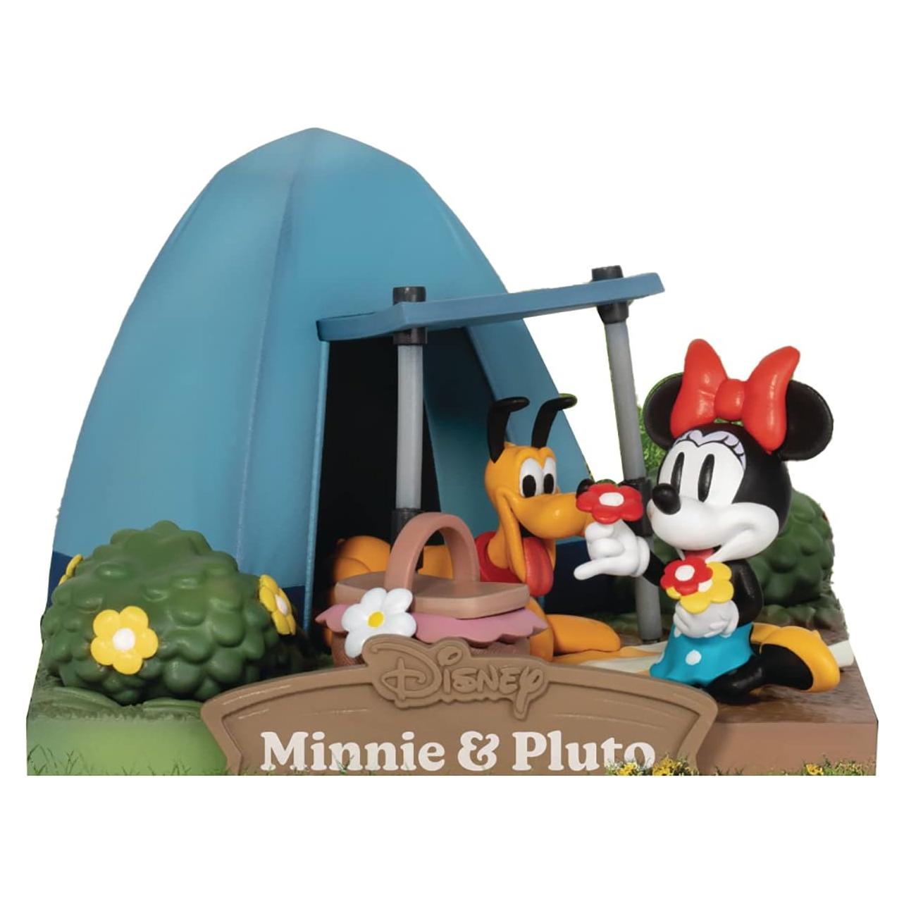 Estatua D-Stage de Minnie y Pluto - Beast Kingdom DS-146
