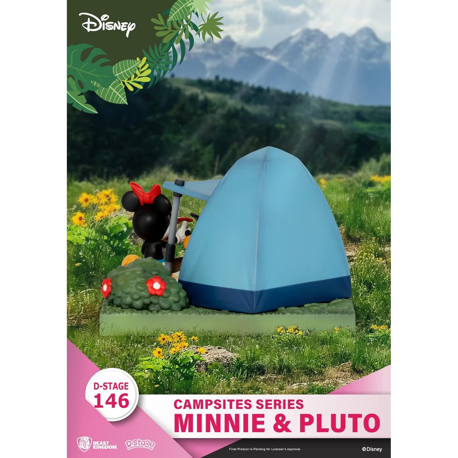 Estatua D-Stage de Minnie y Pluto - Beast Kingdom DS-146