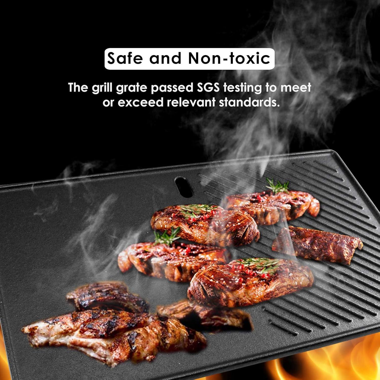 Sartén de Hierro Fundido Reversible Uniflasy 42.7x23.6 cm