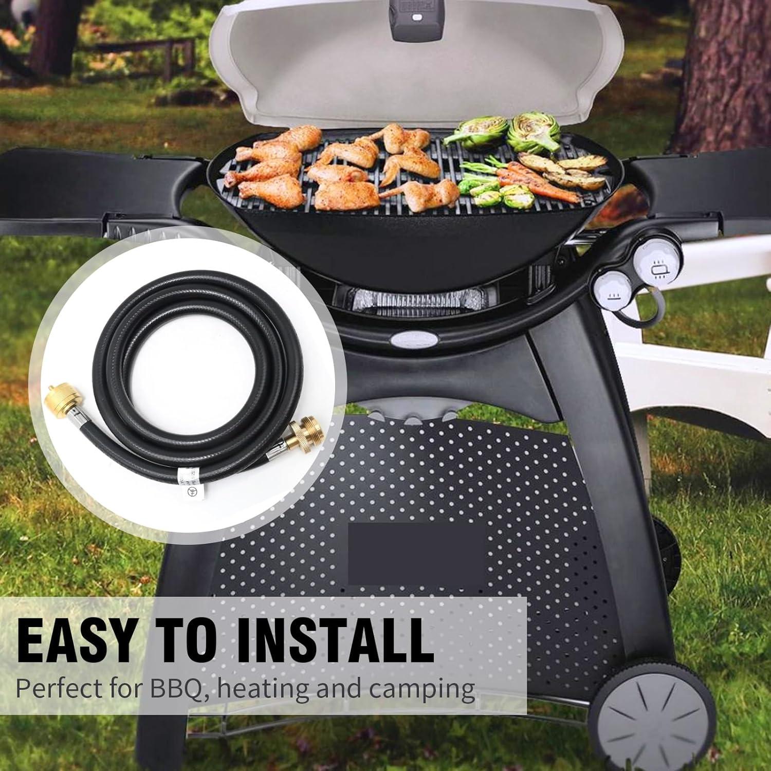 Manguera de Propano de 1.52m DUZFOREI para Parrillas y Estufas