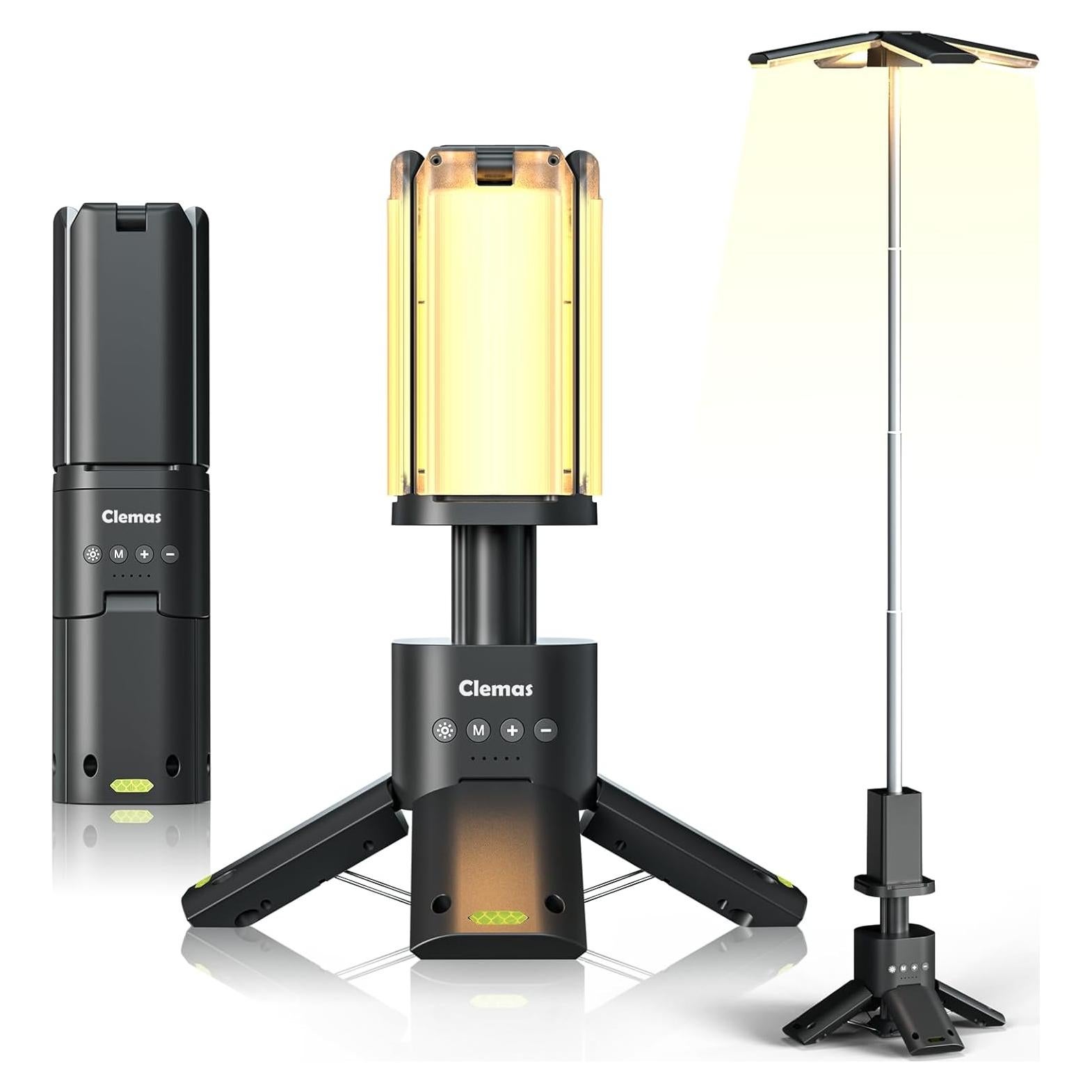 Luces de Camping Telescópicas Clemas 14000 mAh 6000LM IPX5