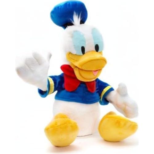 Disney Store Official Donald Duck Plush, 17 Inches Toy Figure, Soft and Huggable Toy, Detailed Plush Sculpting with Embroidered Features, Ideal Gift Fans and Kids, Inspired Classic Cartoons