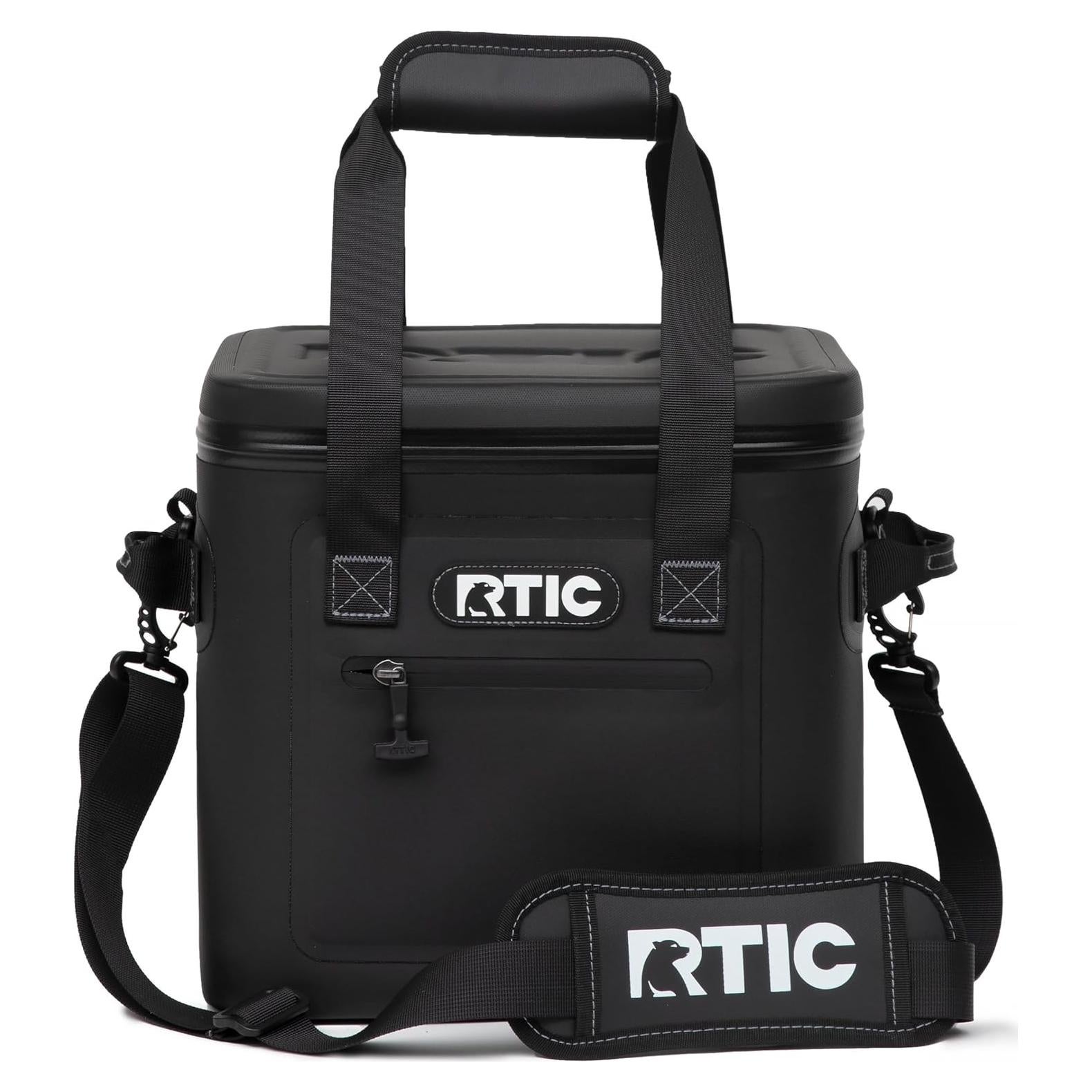 Cooler Suave RTIC 12 Latas Aislado Flotante Negro