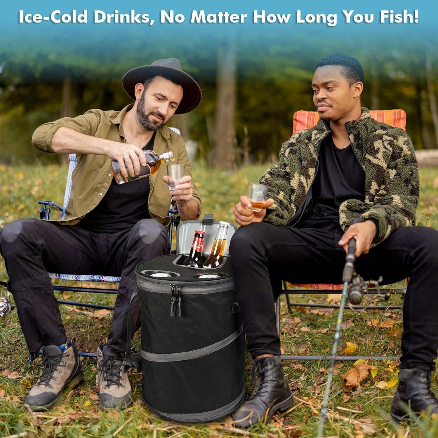 Bolsa Enfriador Colapsable Tirrinia 32 L - Negro