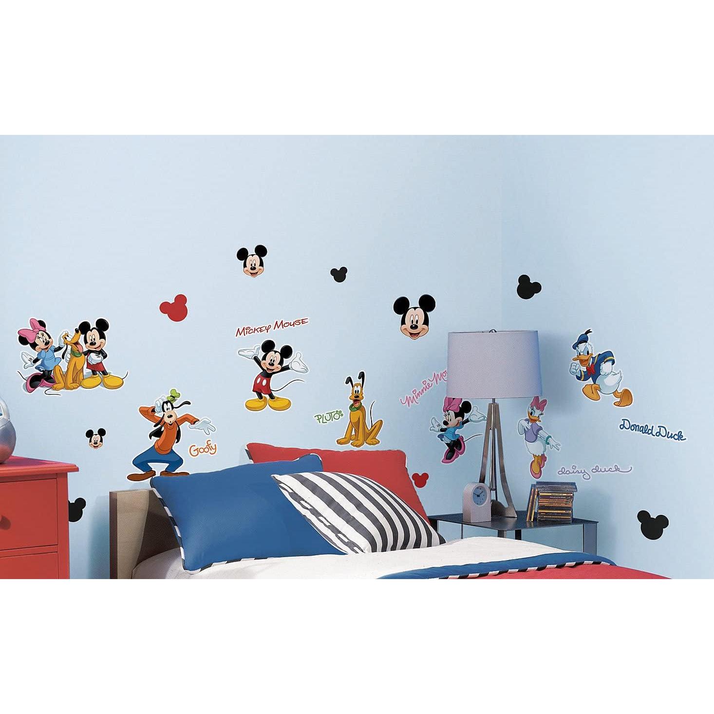 Calcomanías de Pared RoomMates Disney Mickey 30 Piezas