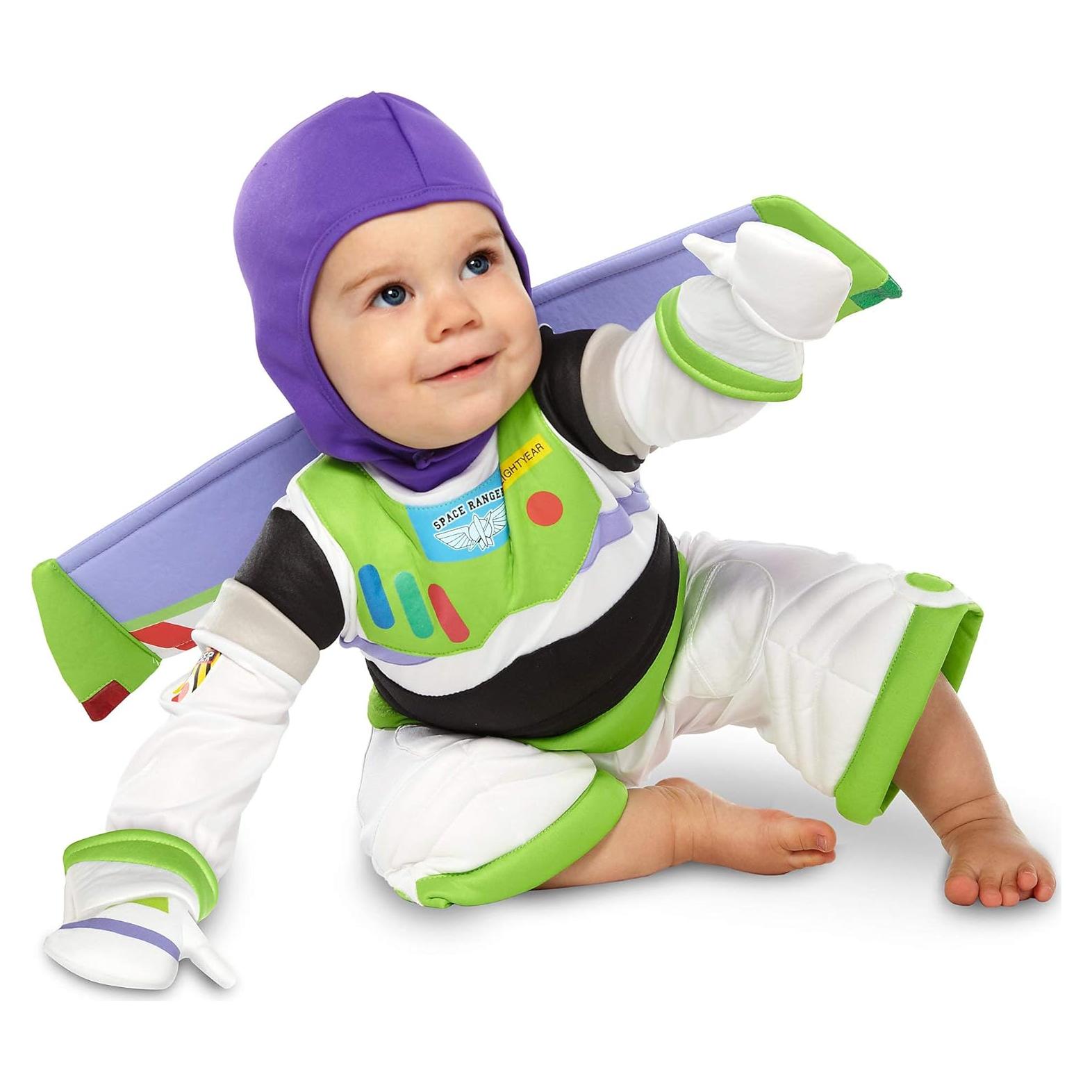 Disney Pixar Buzz Lightyear Costume for Baby – Toy Story 12-18 MO Multicolored