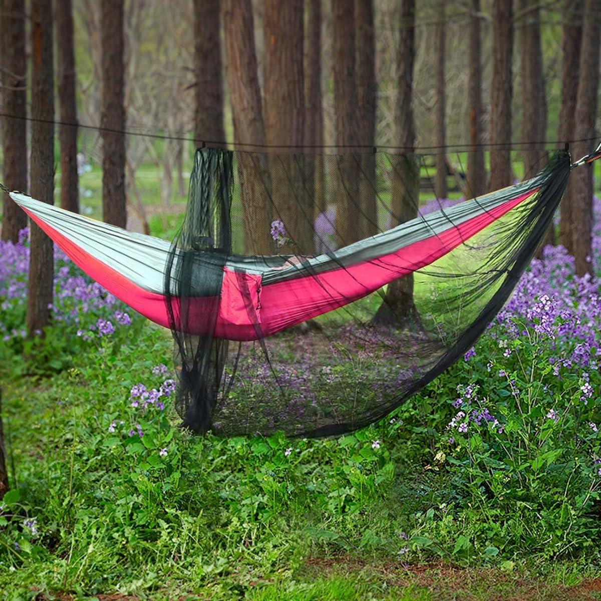 Red para Mosquitos de Hamaca ZXPLO 3.35m x 1.37m Negra