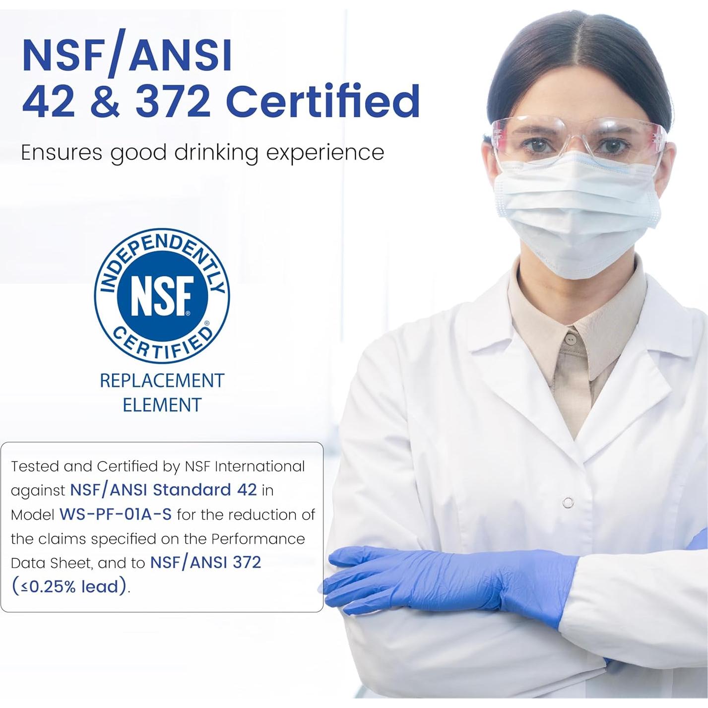 Filtro de Reemplazo Waterspecialist WS-PF-01A para Jarras