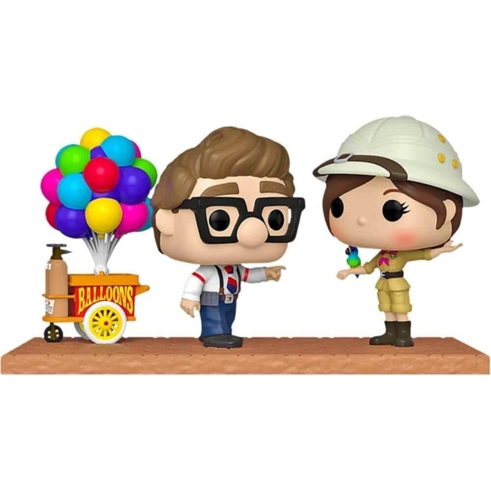 Figura Funko Pop! Disney Pixar Up Carl y Ellie 10 cm