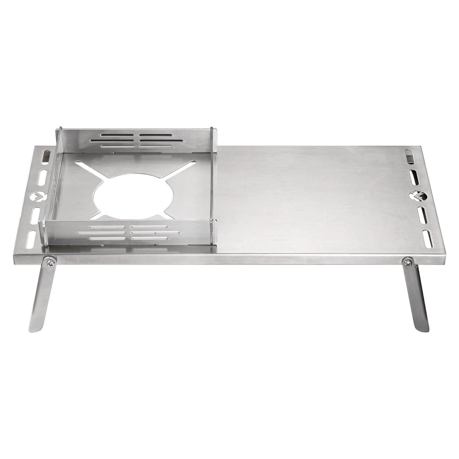 Mesa de Camping Plegable Campingmoon US-SK-310CP Acero Inoxidable