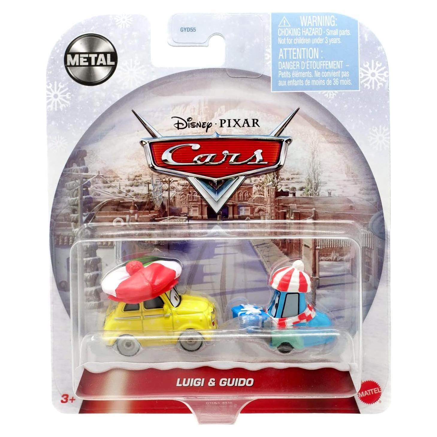Disney Pixar Cars Luigi y Guido Edición Navideña 2021 1:55
