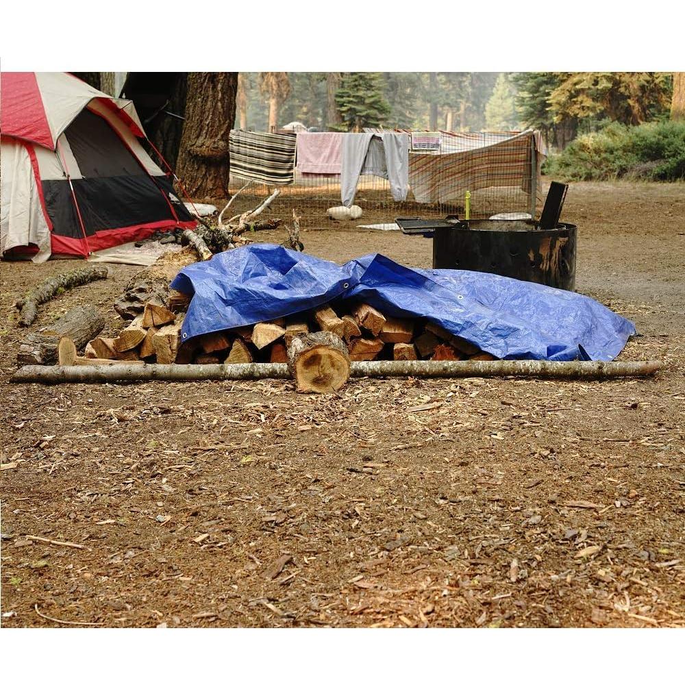 Lona Multiusos Grizzly B-Air 1.83x2.44m Impermeable Azul