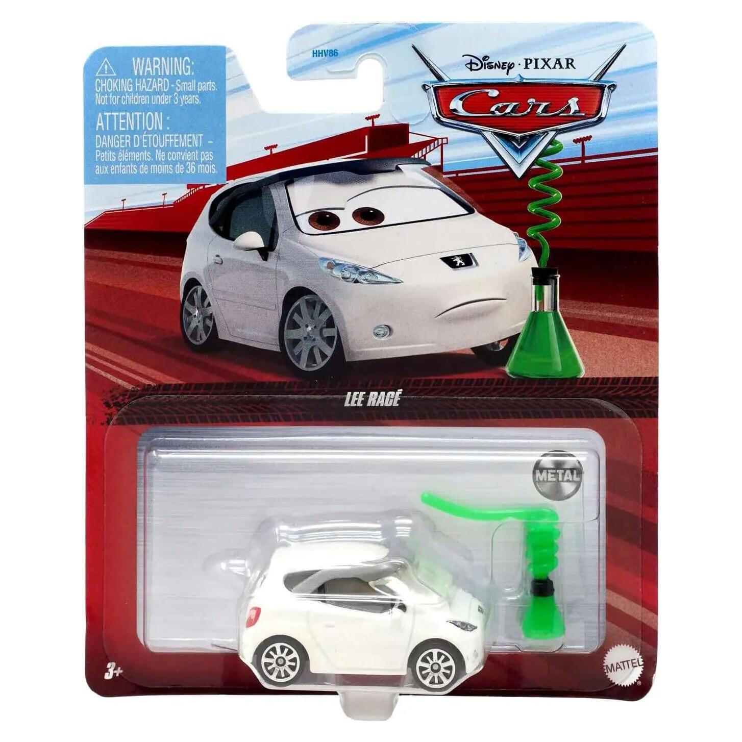 Auto a Escala Disney Pixar Cars Lee Race Mattel 0.059 kg