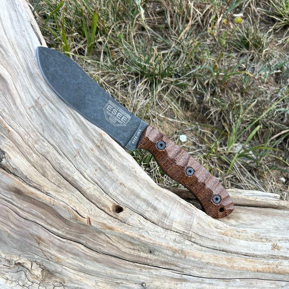 Cuchillo ESEE JG5 Nessmuk Hoja Fija Micarta Marrón 24.4 cm