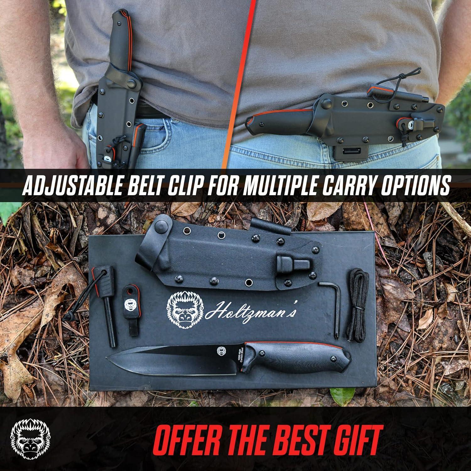 Cuchillo de Supervivencia Holtzman's Gorilla 28.09 cm con Funda