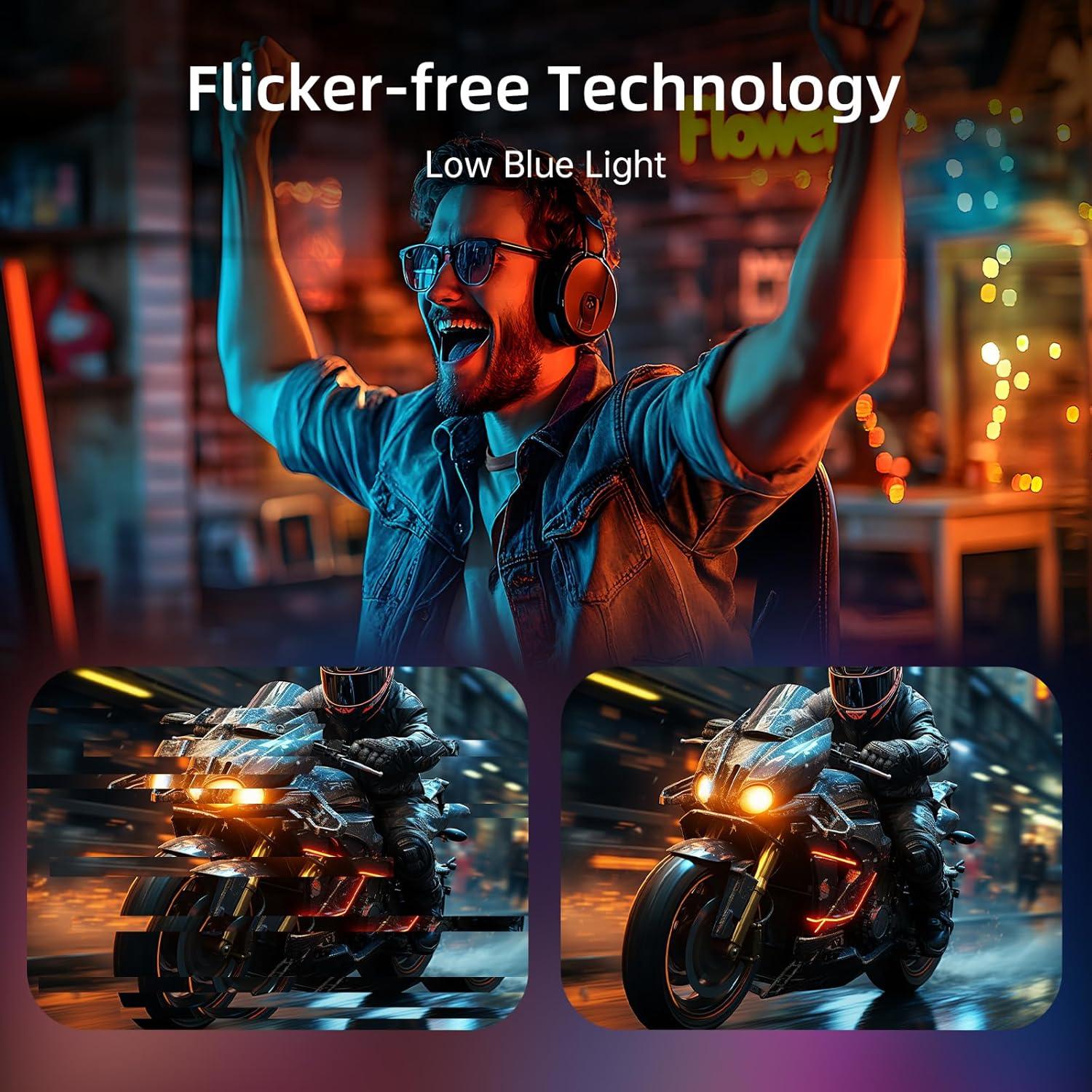 Monitor de Juegos KTC 24" 2K QHD 180Hz IPS G-Sync FreeSync