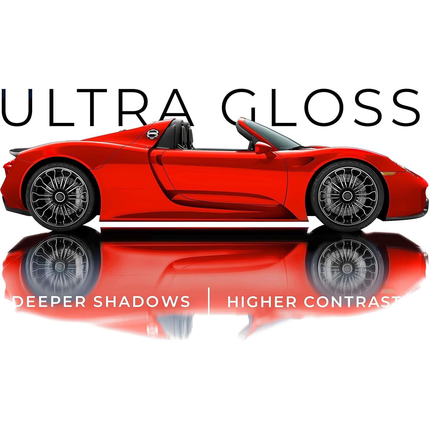 Vinilo Envoltura de Coche VViViD Ultra Gloss Rojo 30.48x152.4cm